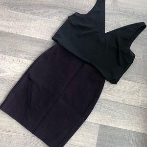 Plum Banana Republic Pencil Skirt